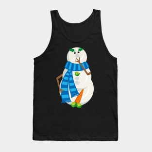 Rude Snowman - Funny Novelty Christmas Tank Top